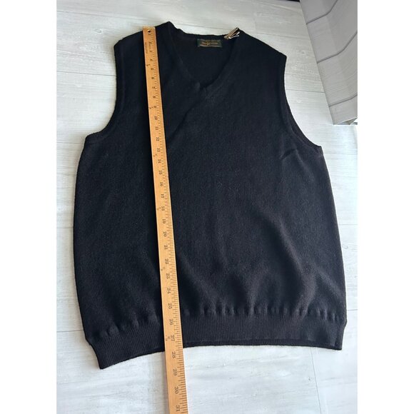 Peru Unlimited Men's XL Baby Alpaca & Wool Sweater Vest - Picture 7 of 9